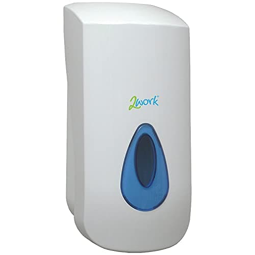 Image of 2Work Foam Soap Dispenser 900ml Reservoir White 2W01102