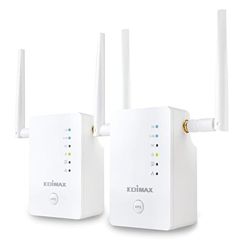 Image of Edimax RE11 - AC1200 Dual-Band Home Wi-Fi Roaming Kit, Wi-Fi Extender / Access Point / WLAN Bridge (Pack contains 2 units of RE11S)