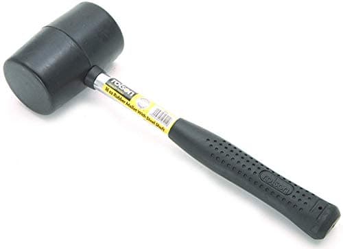 Image of 2 X Ltd 10514 16 oz Tubular Steel Rubber Mallet