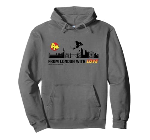 Image of Danger Mouse From London With Love Retro Pullover Hoodie