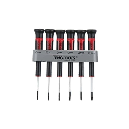 Image of Tengtools MDM706TX-Set of 6 mini Screwdriver for torx Screws