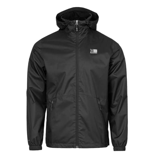 Image of Karrimor Mens Sierra Waterproof Hooded Jacket Black S