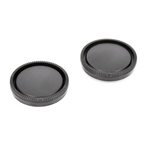 Image of Body Cap & Rear Lens Cap to fit Sony E-Mount (NEX, A6000, A7, A1, A9 etc) Cameras and E Mount Lenses