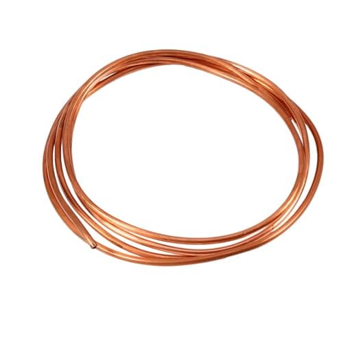 Image of Haosie Copper Tube, 2M Soft Copper Pipe, OD 4mm x ID 3mm for Refrigeration Ductwork and Other Electrical Equipment