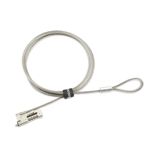 Image of Kensington NanoSaver 2.0 EQ Combination Laptop Lock (Resettable), Computer Security Locking Cable, Compatible with HP, Lenovo and Other Nano Lock Slot Devices, Notebooks, Laptops (K65090WW)