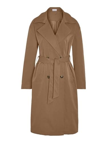 Image of Noisy may Nmmanya L/S Noos Trench Coat, Otter, XS