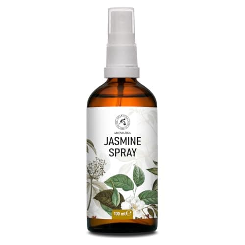 Image of Aromatherapy Spray with Jasmine Essential Oil 100ml - Jasmine Aromatic Spray - Room Mist - Air Freshener - Pillow & Linen Spray - Wardrobe Freshener - Room Spray - Air Aromatization