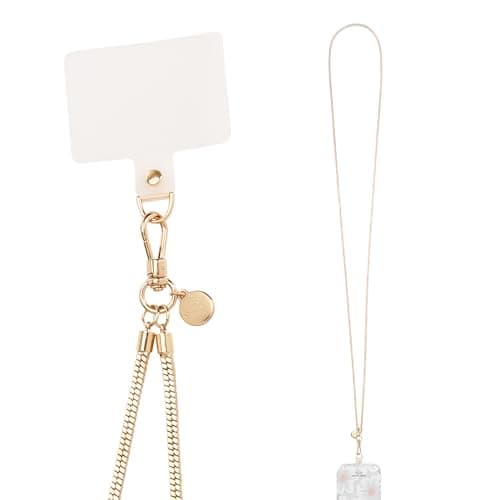 Image of Kate Spade New York Crossbody Phone Chain - Neck Chain Holder - Heart of Gold