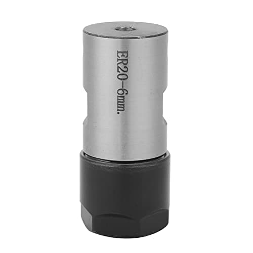 Image of ER20 Collet Chuck Holder for Milling Machine & Lathe High Precision ER20 Collet for Drill Bits, Router Bits, and Cutting Tools 6mm Capacity
