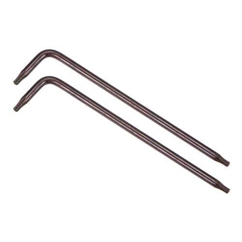 Image of sourcing map T8 Anti Tamper Proof Torx Star Key Bit Wrench, L-Shape 3.15-inch Long Arm, S2 Steel 2 Pcs