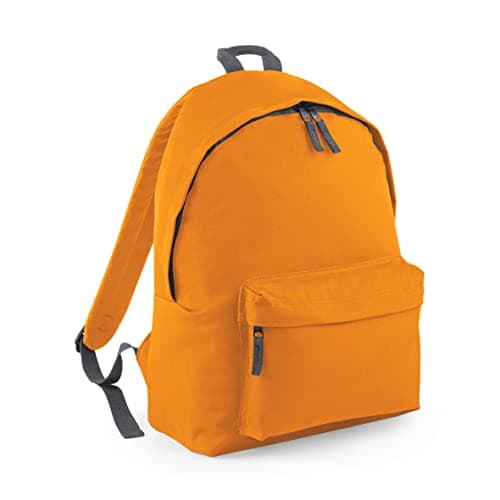 Image of BagBase BG125 Original Fashion Backpack - Orange/Graphite Grey