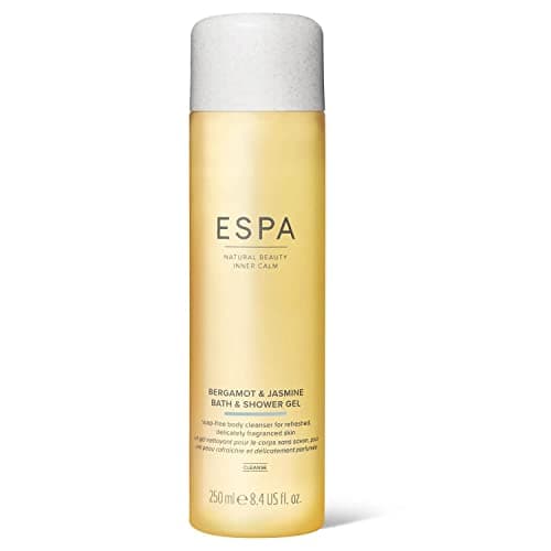 Image of ESPA | Bergamot & Jasmine Bath & Shower Gel | 250ml | Suitable For All Skin Types | 100% Natural Fragrance