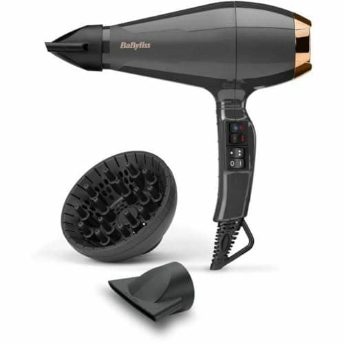 Image of BaByliss Italian Air Pro 2200, Grey, AC Motor, 2200 W Power, Ion Technology, 6719DE