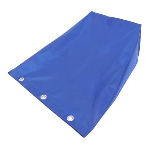 Image of SHINEOFI Janitorial Cleaning Cart Bag Heavy-duty Cleaning Trolley Bag Blue Reusable Thick Fabric Housekeeping Trash Collection Replacement for Commercial 27.17X15.75X11.02In