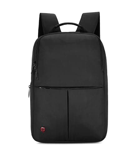 Image of Wenger Reload 14 Laptop Backpack, Fits up to 14″ Laptop, up to 10″ Tablet, 11 l, Unisex, Ideal for Business Uni School Travel, Black