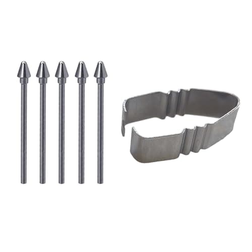 Image of kmgfsd Metal Pen Tip with Attaches Clip Offering Long Time Use for Tab S11 Ultraly Digital Tablets Note Taking 1/2 / 5pcs Pen Clip