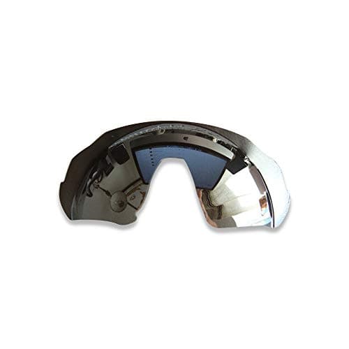 Image of POLARLENS Polarised Replacement Lenses for Oakley Flight Jacket - Compatible with Oakley Flight Jacket Sunglasses (Black)