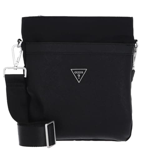 Image of GUESS cross body bag Certosa Nylon Eco Xbody Bag Black
