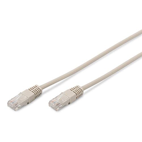 Image of Digitus LAN Cable Cat 5e - 3m - RJ45 Network Cable - U/UTP Unshielded - Compatible with Cat6 & Cat5 - Grey