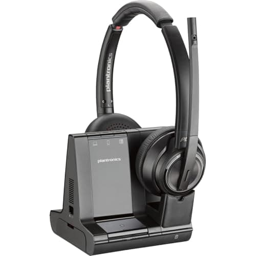 Image of Poly Savi 8220 UC USB-A Stereo DECT Headset für Microsoft Teams
