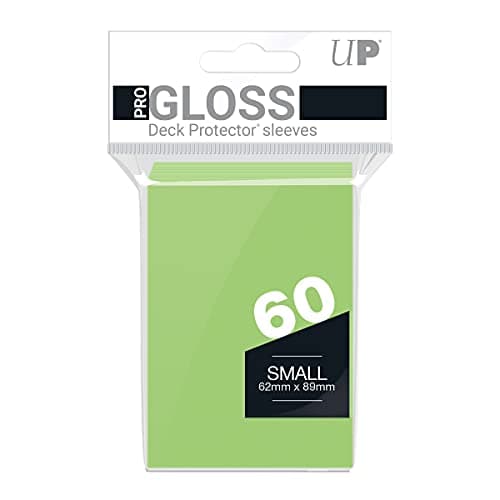 Image of Ultra Pro Sleeves 60 d10 Card Game (Lime Green)
