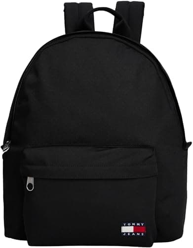 Image of Tommy Jeans Men's TJM Ess Daily Dome Backpack Am0am13726, Black (Black), One Size