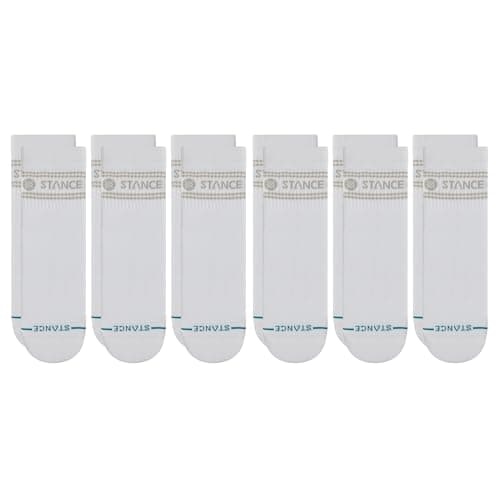 Image of Stance Vital Quarter Sock 6-Pack for Men and Women