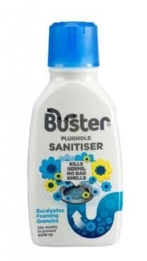 Image of Buster Plughole Sanitiser Foaming Granules 300ml 001129