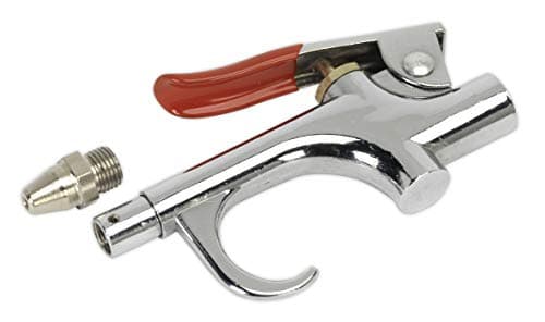 Image of Sealey Sa913 Air Blow Gun Palm Type with Safety Nozzle