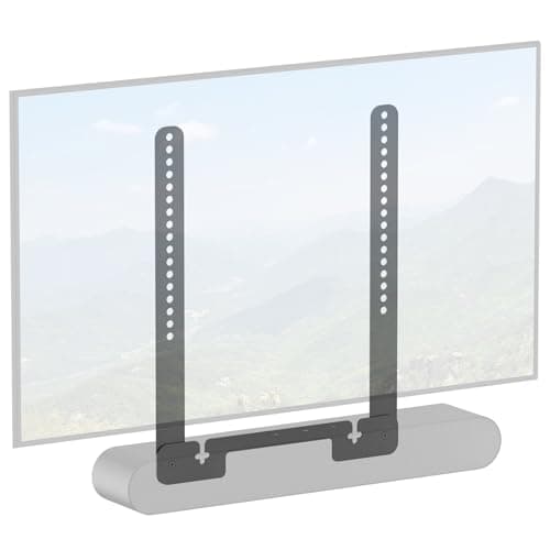 Image of Heavy Duty Soundbar Mounts for Sonos Ray TV Mount Bracket - Height Adjustable Sound Bar Mounts for Sonos Ray Mount Under TV Mounting Bracket Easy to Install