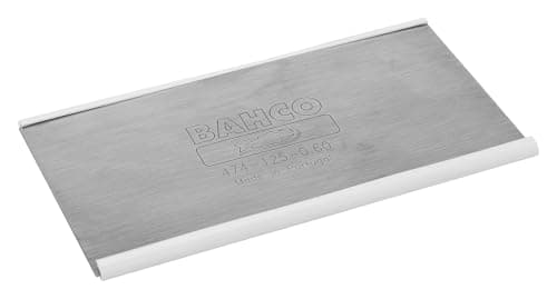 Image of Bahco 474 Cabinet Scraper 150mm x 62mm x 0.80mm, Flat Scraper for Fine Surface Finishing, Wood Preparation, and Material Smoothing in Carpentry and Restoration Work
