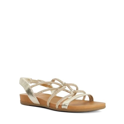 Image of Dune London Ladies LYRICALLY Flat Strappy Sandals Size UK 5 Casual Sandals