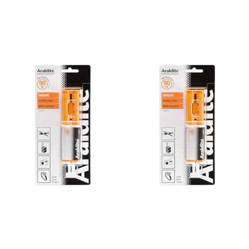 Image of Araldite ARL400012 Instant Epoxy Syringe 24ml (Pack of 2)