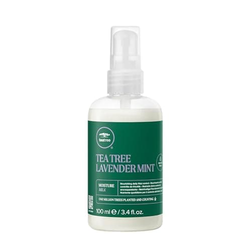 Image of Paul Mitchell Tea Tree Lavender Mint Moisture Milk - Leave-In Hair Care for Wavy, Curly and Natural Frizzy Hair, Daily Hair Lotion for Dry Hair, 100 ml