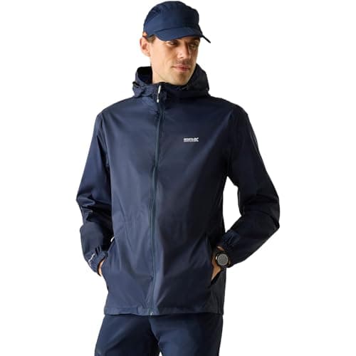Image of Regatta Mens Pack It Jacket, Waterproof, Breathable & Lightweight - Perfect for Outdoors, Rain, Walking, Hiking & Camping