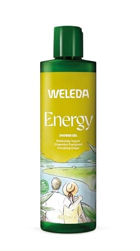 Image of Weleda Energy Shower Gel with Ginger, Body wash with natural essential oils​, For Men & Women, Dermatologically tested, Vegan, 96% Recycled Packaging, 400ml