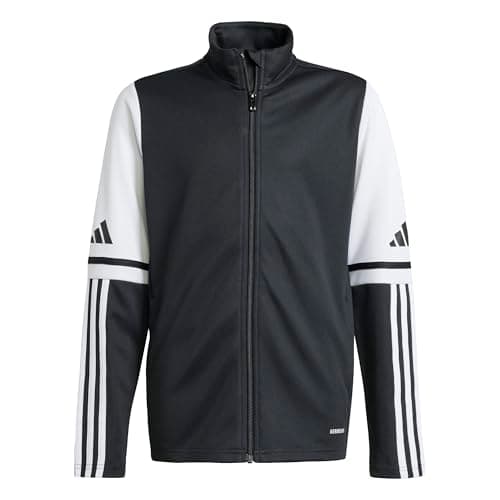 Image of adidas Unisex Kids SQUADRA25 TRAINING JACKET KIDS, black/white, 11-12 Years