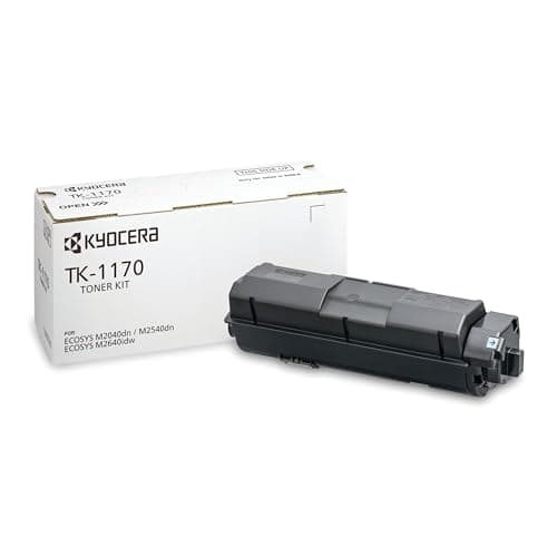 Image of Kyocera TK-1170 Toner Black, 7,200 Pages, Original Premium Printer Cartridge 1T02S50NL0 for ECOSYS M2040dn, M2540dn, M2640idw