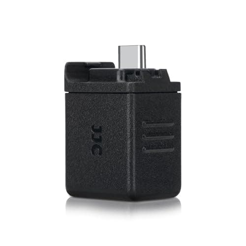 Image of JJC 3.5mm Audio Adapter for DJI Osmo Action 4 - Expanded USB-C Interface & Audio Mic TRS Plug for Charging and Microphone Input