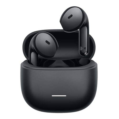 Image of XIAOMI REDMI Buds 8 Active-TWS Bluetooth Earbuds Semi-in-ear, 14.2mm titanium-diaphragm driver with strong bass，Up to 37h Battery Life, Dual-device connection, 5 EQ settings, Bluetooth 5.4,IP54 Black