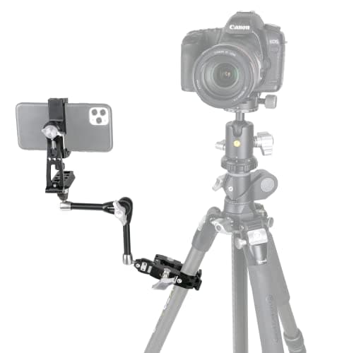 Image of Vanguard VEO CP-65 Kit Includes Clamp, Tripod Support Arm, and Smart Phone Holder