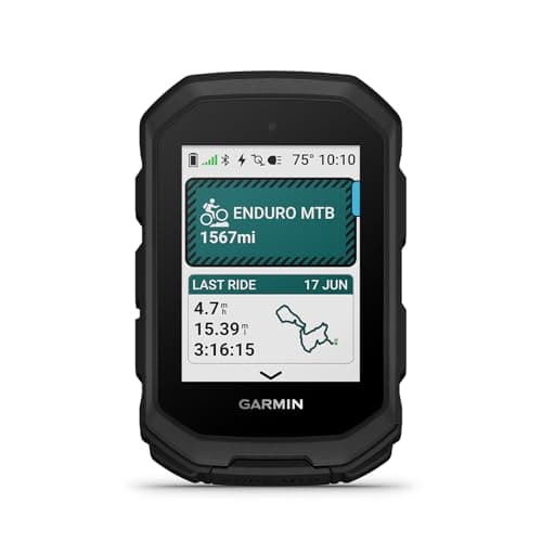 Image of Garmin® Edge® MTB, Rugged GPS Bike Computer with Preloaded, Full-Color Trail Maps and Advanced Performance-Tracking for Mountain Bikers
