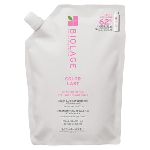 Image of Biolage Color Last Shampoo Refill, Helps Prevent Colour Fade, For Colour-Treated Hair, Enriched With Soybean Oil, 500ml