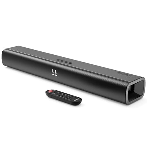 Image of MAJORITY Soundbar for TV | 120W 2.1 Sound Bar with Internal Subwoofer | Bluetooth 5.0 PC Soundbar | Wall Mountable TV Speakers | HDMI ARC, AUX, Optical, USB Sound Bar with Remote Included Naga 60