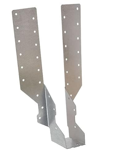 Image of BPC Fixings Galvanised Standard Leg Timber to Timber Joist Hanger 50-Piece Set, 100 mm Width