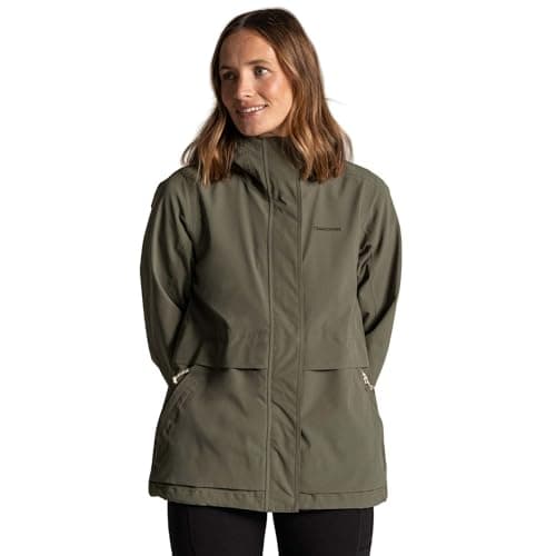 Image of Craghoppers Womens Maryam Waterproof Jacket Wind Resistant Breathable Hiking Coat