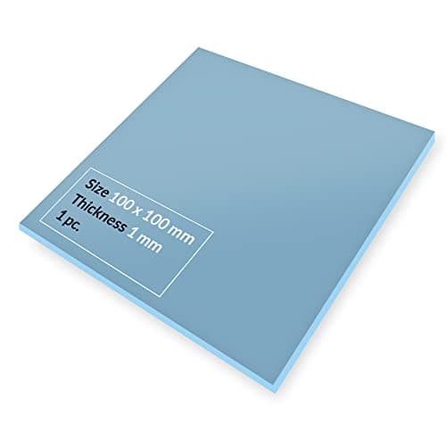 Image of ARCTIC TP-3: Premium Performance Thermal Pad, 100 x 100 x 1.0 mm, (stackable to 2.0 mm without performance loss), 1 Piece - High Performance, particularly soft, ideal gap filler, bridging gaps
