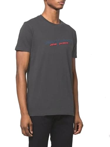 Image of Diesel "T-Diegor-Ind Maglietta Men's t-Shirt (UK, Alpha, L, Regular, Regular, Grey)