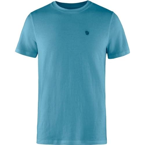 Image of Fjallraven 12600215-543 Hemp Blend T-Shirt M T-Shirt Men's Dawn Blue Size S