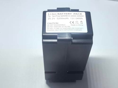 Image of 25.2V 5200mAh Replacement Battery for Yard Force Robotic Lawnmower SA900ECO / SA650ECO / X80i / X60i / NX100i / SA500ECO (Lithium-Ion)